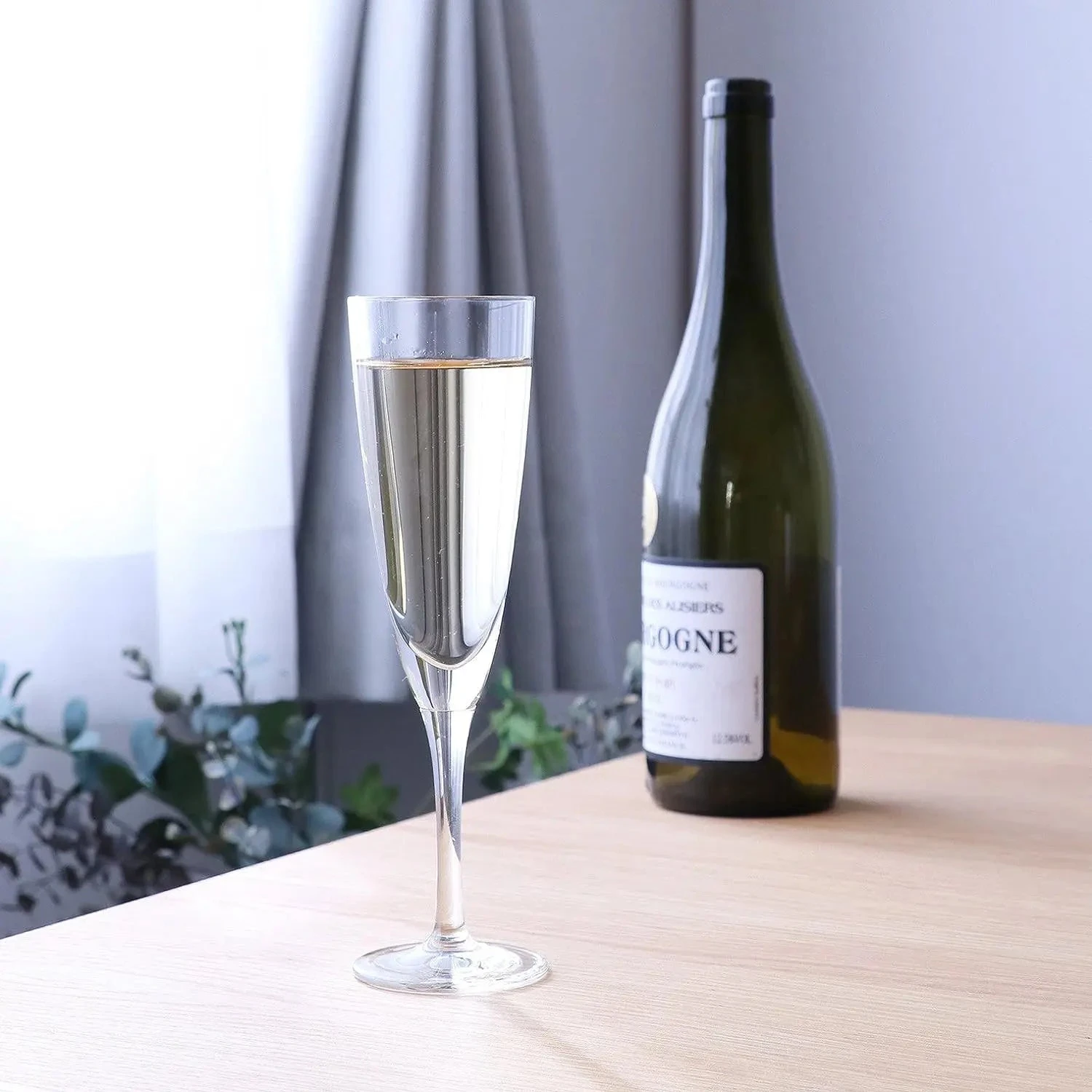 ADERIA Soda-Lime Glass Flute Beer Glass 170ml Set Of 3 5 ADERIA Soda-Lime Glass Flute Beer Glass 170ml Set Of 3 - Image 3