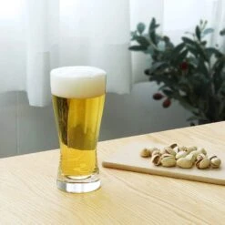 ADERIA Soda-Lime Glass Premium Pilsner Beer Glass Set Of 3 -Kitchen Utensils Store ADERIASoda LimeGlassPremiumPilsnerBeerGlassSetof3 3