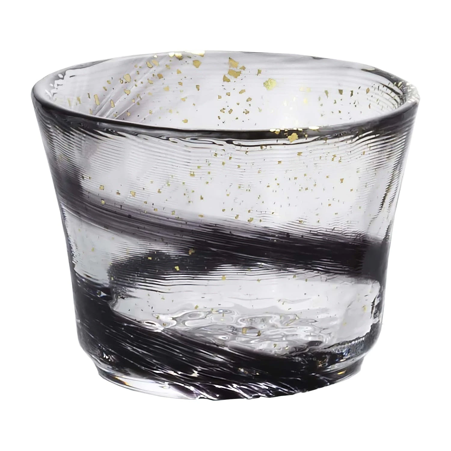 ADERIA Tsugaru Vidro Soda-Lime Glass Spring Breeze Sake Cup 4 ADERIA Tsugaru Vidro Soda-Lime Glass Spring Breeze Sake Cup - Image 2
