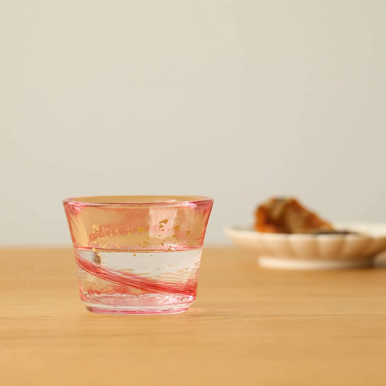 ADERIA Tsugaru Vidro Soda-Lime Glass Spring Breeze Sake Cup 7 ADERIA Tsugaru Vidro Soda-Lime Glass Spring Breeze Sake Cup - Image 5