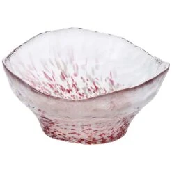 ADERIA Tsugaru Vidro Soda-Lime Glass Floral Medium Bowl -Kitchen Utensils Store ADERIATsugaruVidroSoda LimeGlassTsugaruFloralMediumBowl 3