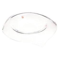 ADERIA Tsugaru Vidro UKABU Soda-Lime Glass Deep Plate