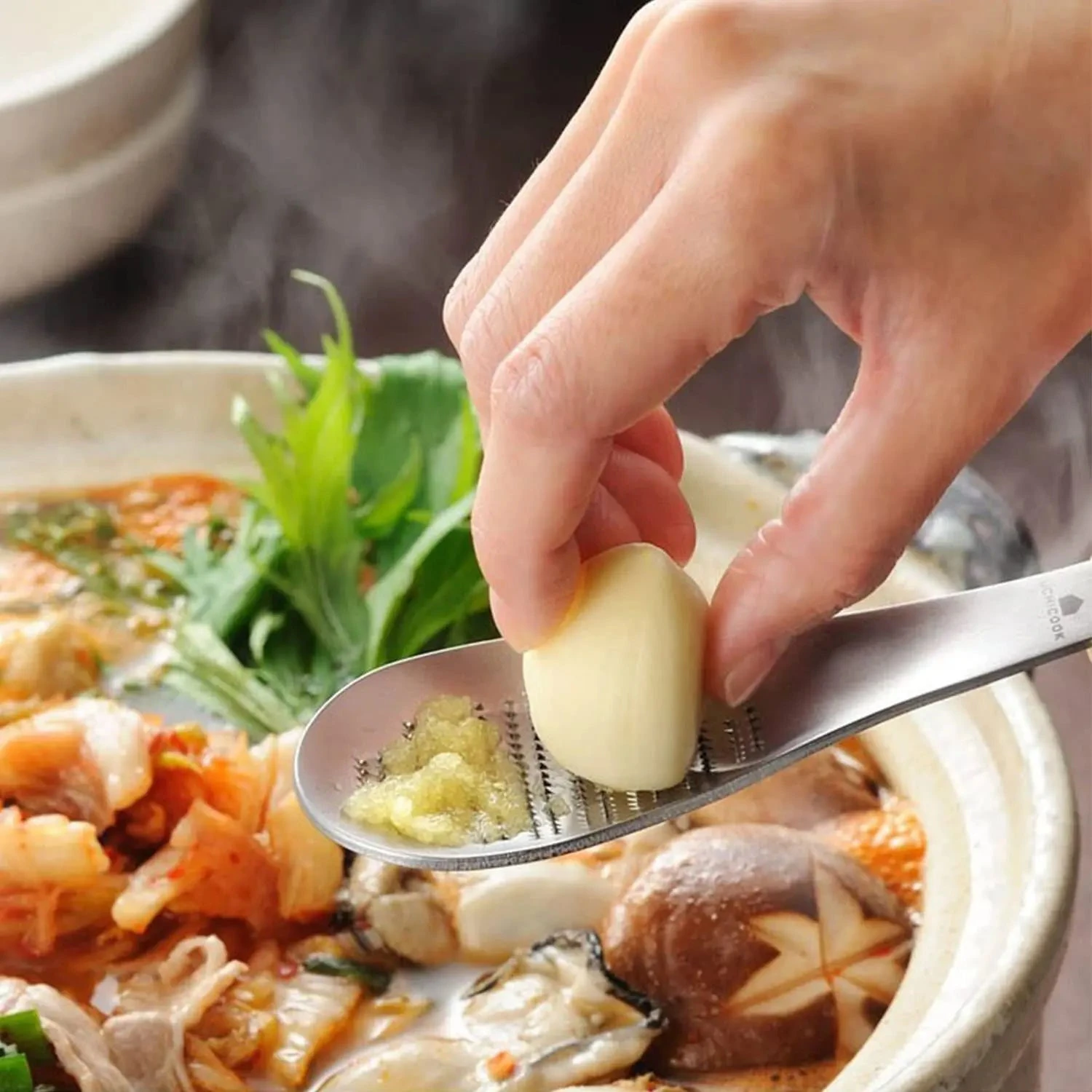 AUX Stainless Steel Grater Spoon 4 AUX Stainless Steel Grater Spoon - Image 2