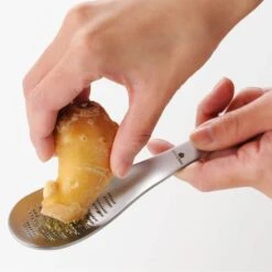 AUX Stainless Steel Grater Spoon 9 AUX Stainless Steel Grater Spoon -Kitchen Utensils Store AUXStainlessSteelGraterSpoonTM1365 3