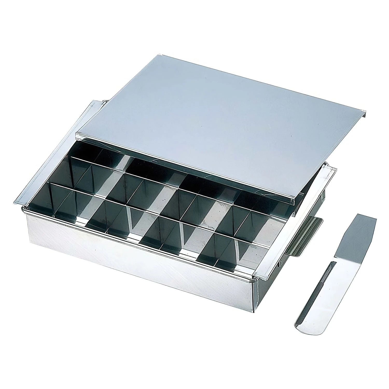 Asano Stainless Steel Tamago-Dofu Mold With Lid For 16 Pcs 3 Asano Stainless Steel Tamago-Dofu Mold With Lid For 16 Pcs