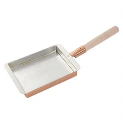 EBM Copper Tamagoyaki Rectangular Omelette Pan - Kansai Style