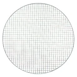 EBM Galvanized Iron Round Barbecue Grill Mesh 50 Pieces