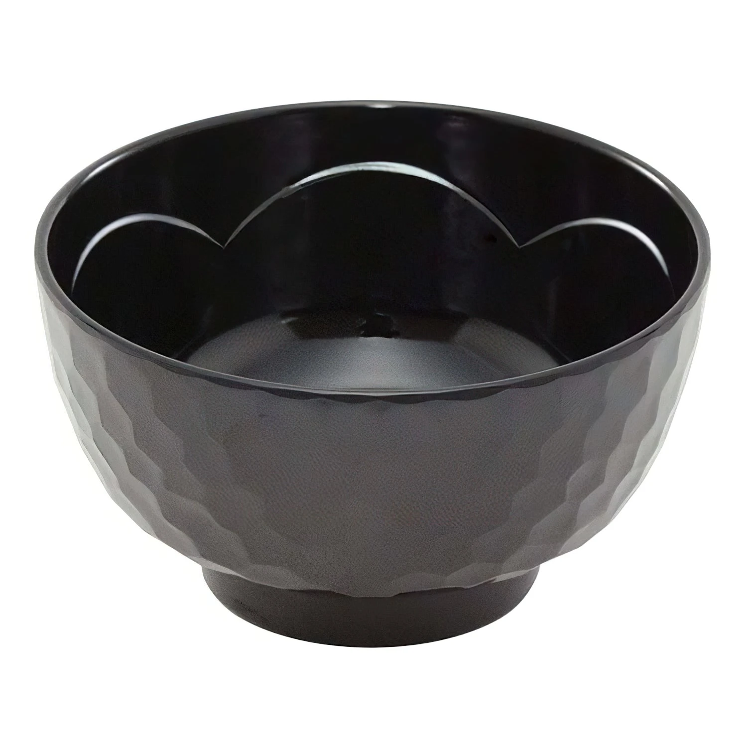 EBM Melamine Kikko-Pattern Soup Bowl With Lid 11cm 3 EBM Melamine Kikko-Pattern Soup Bowl With Lid 11cm
