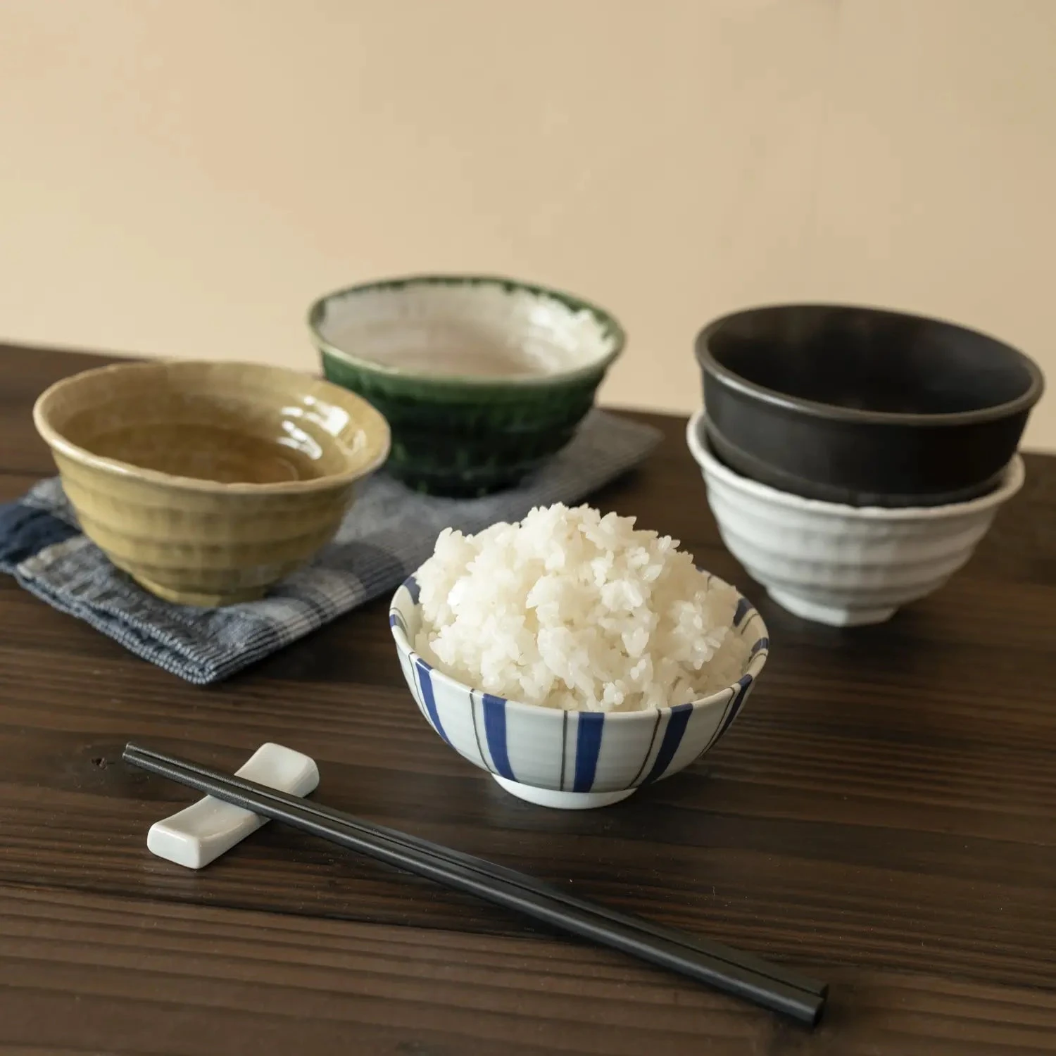 EBM Porcelain Tempered Rice Bowl Irabo 12cm 5 EBM Porcelain Tempered Rice Bowl Irabo 12cm - Image 3