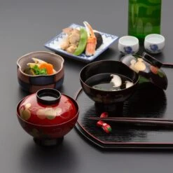 Echizen Shikki Makie Synthetic Resin Couple Soup Bowls Six Gourds -Kitchen Utensils Store EchizenShikkiMakieSyntheticResinCoupleSoupBowlsSixGourds 1