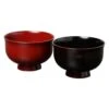 Echizen Shikki Wood Couple Soup Bowls Hasori -Kitchen Utensils Store EchizenShikkiWoodCoupleSoupBowlsHasori903601 1