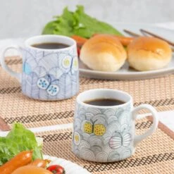 HAREKUTANI Porcelain Butterfly Mug -Kitchen Utensils Store HAREKUTANIPorcelainButterflyMug 6