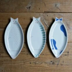 HAREKUTANI Porcelain Cat Plate -Kitchen Utensils Store HAREKUTANIPorcelainCatPlate 4