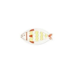 HAREKUTANI Porcelain Fish Small Plate