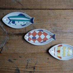 HAREKUTANI Porcelain Fish Small Plate -Kitchen Utensils Store HAREKUTANIPorcelainFishSmallPlate 6