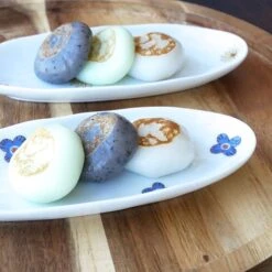 HAREKUTANI Porcelain Flower Oval Plate -Kitchen Utensils Store HAREKUTANIPorcelainFlowerOvalPlate 4