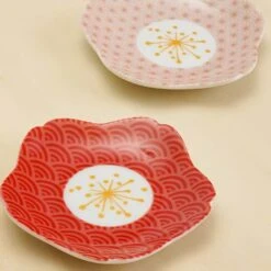 HAREKUTANI Porcelain Sakura Plate Set (3 Plates) -Kitchen Utensils Store HAREKUTANIPorcelainSakuraPlateSet 3Plates 3