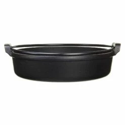 Iwachu Nambu Cast Iron Sukiyaki Pan With Handle -Kitchen Utensils Store IwachuNambuCastIronSukiyakiPanwithHandle 4