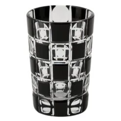 KIMOTO GLASS TOKYO KUROCO Edo Kiriko Shot Glass Ichimatsu