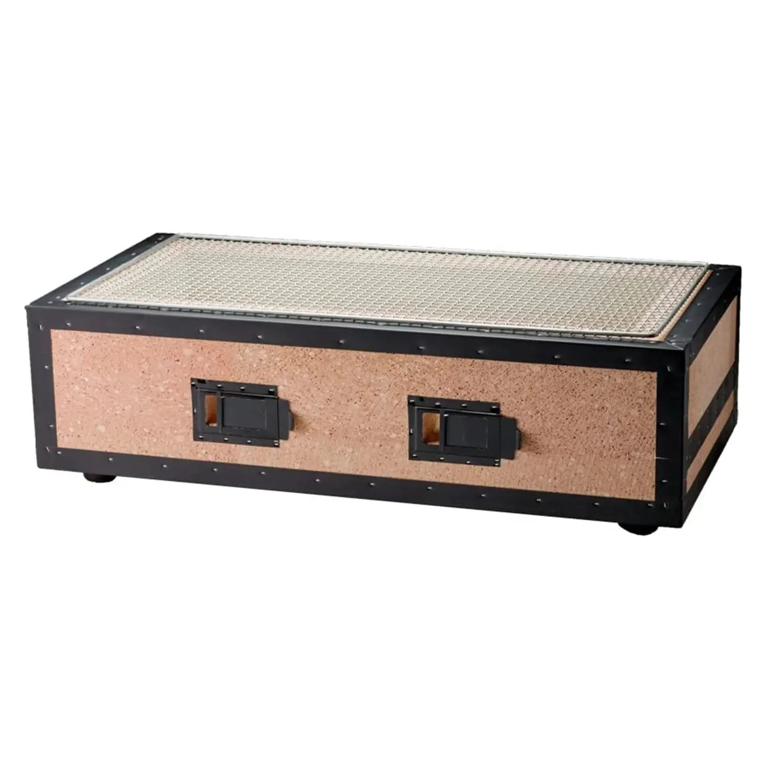 Kaginushi Charcoal BBQ Konro Grill Wide With Mesh Net - Large 3 Kaginushi Charcoal BBQ Konro Grill Wide With Mesh Net - Large