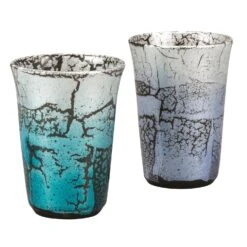 Kutani Ware Porcelain Paired Tumblers Gindami