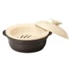 M.STYLE Karl Ceramic Induction Donabe Casserole And Steamer Insert -Kitchen Utensils Store M.STYLEKarlCeramicInductionDonabeCasseroleandSteamerInsertKAL0208BE KAL0218BE 1