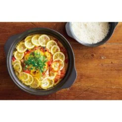 M.STYLE Karl Ceramic Induction Donabe Casserole And Steamer Insert 22 M.STYLE Karl Ceramic Induction Donabe Casserole And Steamer Insert -Kitchen Utensils Store M.STYLEKarlCeramicInductionDonabeCasseroleandSteamerInsertKAL0208BE KAL0218BE 9