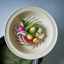 M.STYLE Karl Ceramic Induction Steamer Insert -Kitchen Utensils Store M.STYLEKarlCeramicInductionSteamerInsertKAL0218BE 3