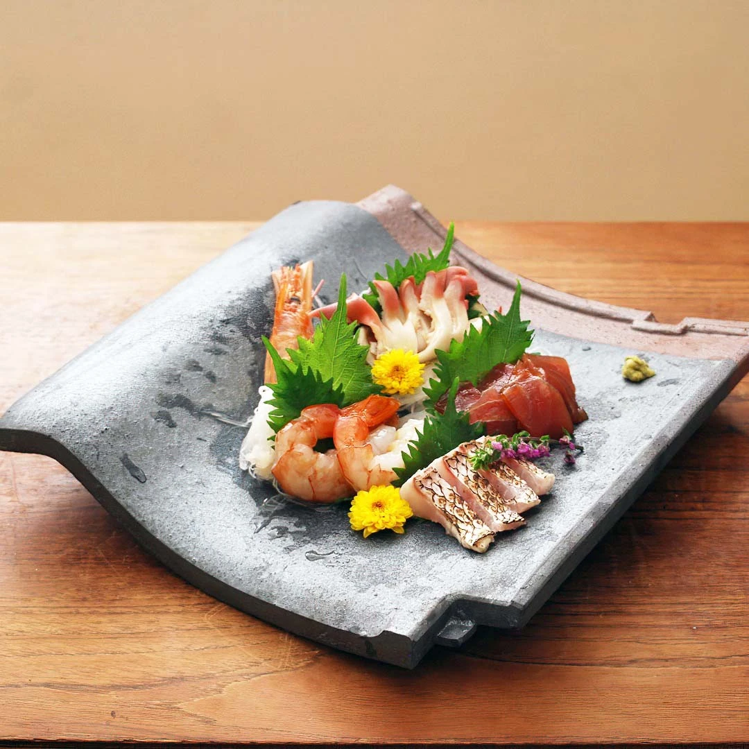 Marumi Yasuda Kawara Ceramic Plate 4 Marumi Yasuda Kawara Ceramic Plate - Image 2