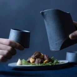 Marumi Yasuda Kawara TSUKI Ceramic Katakuchi Lipped Sake Server -Kitchen Utensils Store MarumiYasudaKawaraTSUKICeramicKatakuchiLippedSakeServer 2 a6d47afc f2a9 497f accc 48e24c02ff32