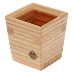 Miranda Style Omoeraku Handcrafted Japanese Extra Small Cedar Sake Cup