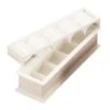 Nishiki Kasei Polypropylene Rice Mold 5-Piece