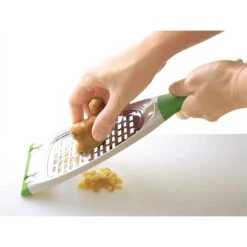 Nonoji ABS Resin Daikon Radish Grater With Container -Kitchen Utensils Store NonojiStainlessSteelRadishGraterLDS 02 4