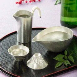 Nousaku Hand-Crafted Cast Tinware Mount Fuji Cold Sake Guinomi Cup 40ml -Kitchen Utensils Store NousakuHand CraftedCastTinwareMountFujiColdSakeGuinomiCup40ml 3 ebcc9858 cdb7 402f b7e1 bba9af50750a