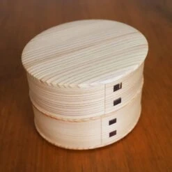 Odate Magewappa Hina Two-Tier Bento Lunch Box -Kitchen Utensils Store OdateMagewappaHinaTwo TierBentoLunchBox 5