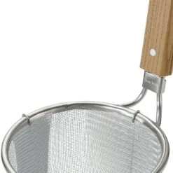 Three Snow Stainless Steel Deep Ramen Tebo Noodle Strainer Round Base -Kitchen Utensils Store Shin EtsuStainlessSteelRamenTeboHeavy DutyDeepNoodleStrainer 3