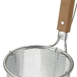 Three Snow Stainless Steel Deep Ramen Tebo Noodle Strainer Round Base -Kitchen Utensils Store Shin EtsuStainlessSteelRamenTeboHeavy DutyDeepNoodleStrainer 4