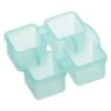 Skater Silicone Ice Tray Square Blue