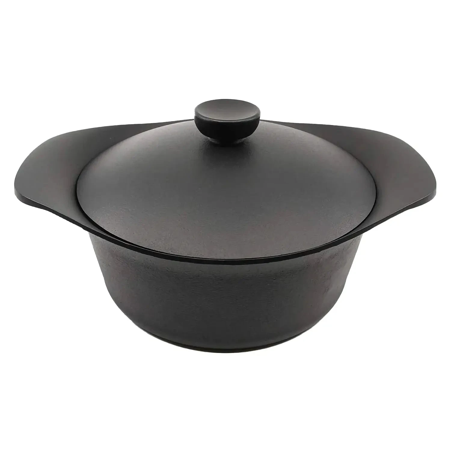 Sori Yanagi Cast Iron Induction Deep Casserole 22cm With Lid & Fork 3 Sori Yanagi Cast Iron Induction Deep Casserole 22cm With Lid & Fork