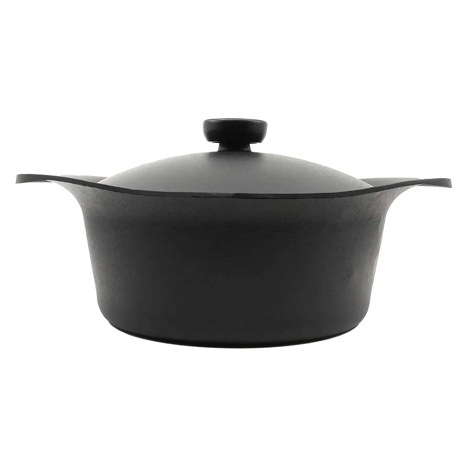 Sori Yanagi Cast Iron Induction Deep Casserole 22cm With Lid & Fork 5 Sori Yanagi Cast Iron Induction Deep Casserole 22cm With Lid & Fork - Image 3