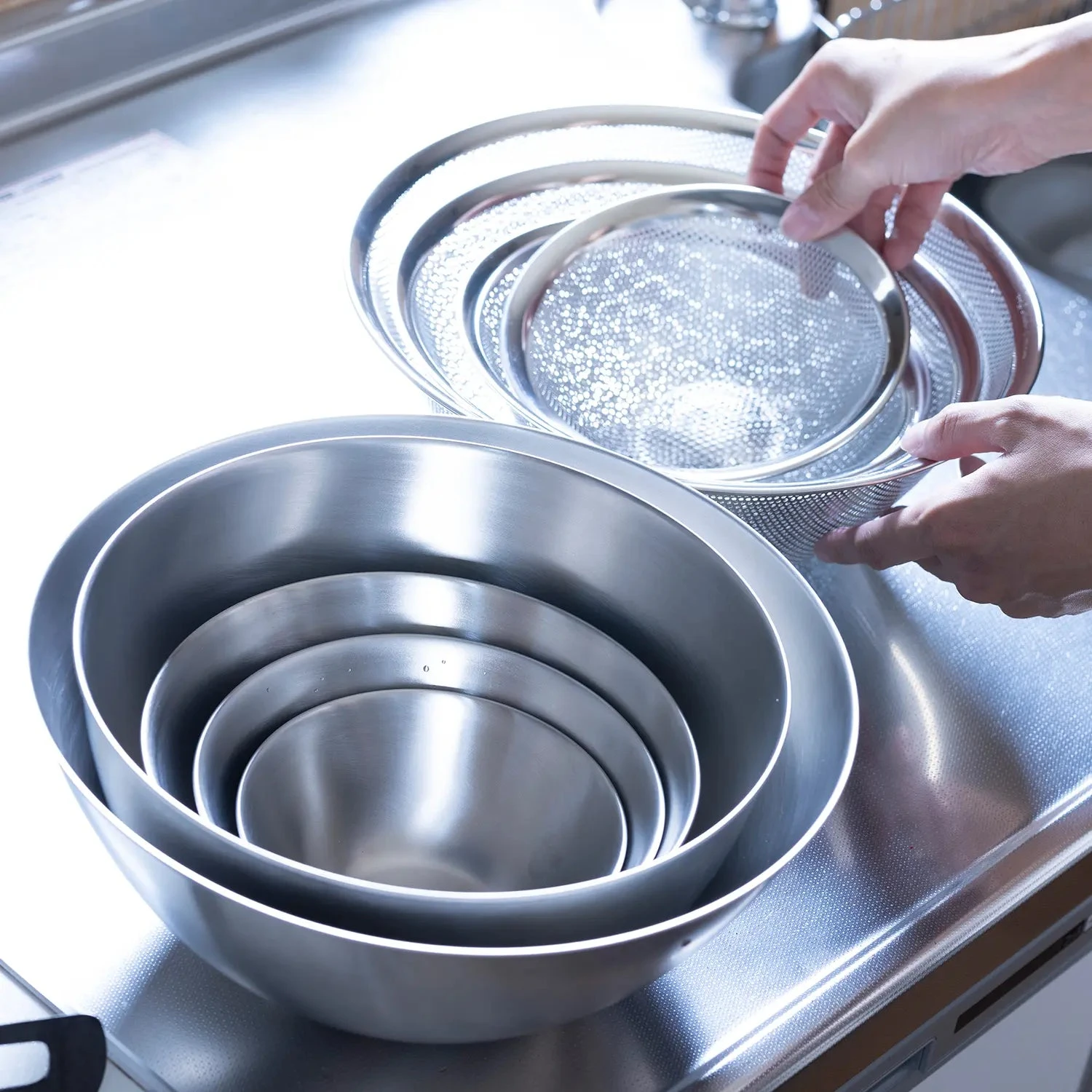 Sori Yanagi Stainless Steel Mixing Bowl 16 Sori Yanagi Stainless Steel Mixing Bowl - Image 14