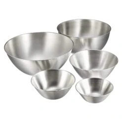 Sori Yanagi Stainless Steel Mixing Bowl 22 Sori Yanagi Stainless Steel Mixing Bowl -Kitchen Utensils Store SoriYanagiStainlessSteelMixingBowl 14