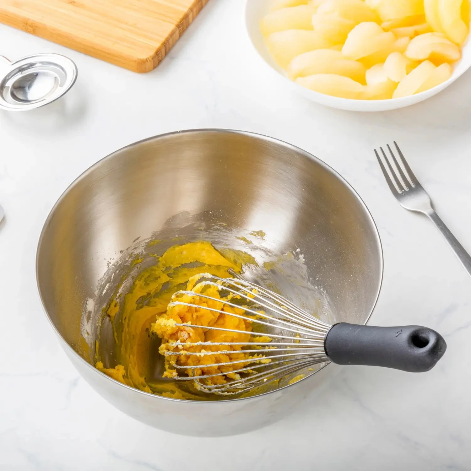 Sori Yanagi Stainless Steel Whisk 30cm 7 Sori Yanagi Stainless Steel Whisk 30cm - Image 5