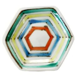 Soukyu Porcelain Lucky Charm Mamezara Plate Kikko