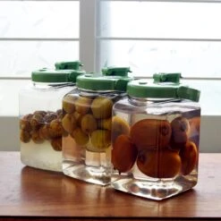 TAKEYA Polyethylene Terephthalate Square Fruit Liquor Bottle -Kitchen Utensils Store TAKEYAPolyethyleneTerephthalateSquareFruitLiquorBottle524653 6