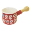 Yutaka Horo Plune Enameled Petit Milk Pan Candy Flower -Kitchen Utensils Store TYJ 723