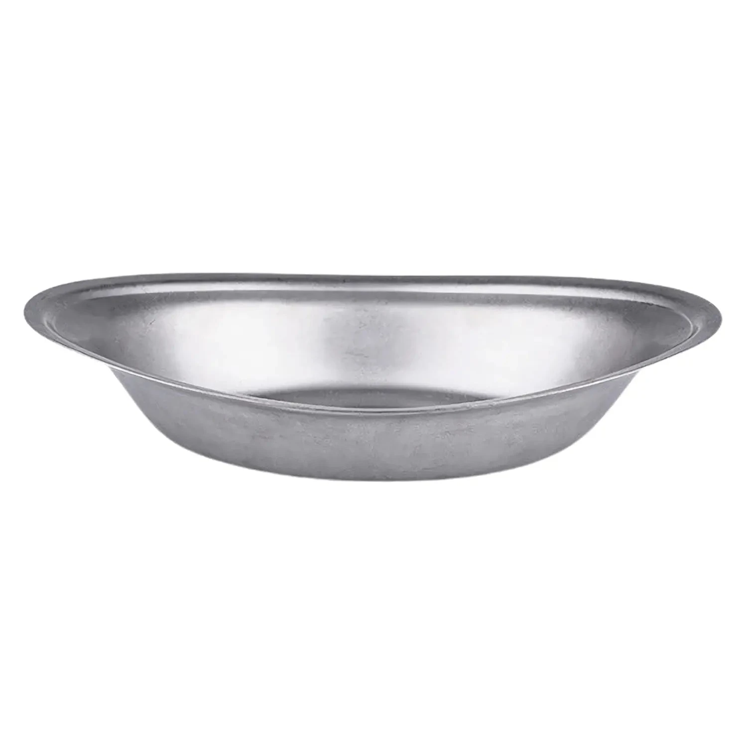 VINTAGE INOX Stainless Steel Small Curry Plate 4 VINTAGE INOX Stainless Steel Small Curry Plate - Image 2