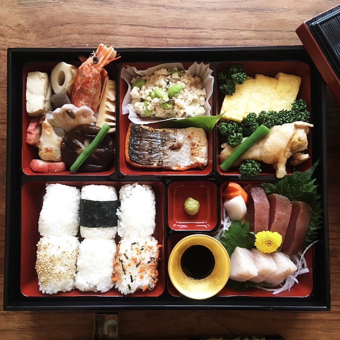 Wakaizumi Shikki ABS Resin 6-Divided Shokado Bento Box 6 Wakaizumi Shikki ABS Resin 6-Divided Shokado Bento Box - Image 4