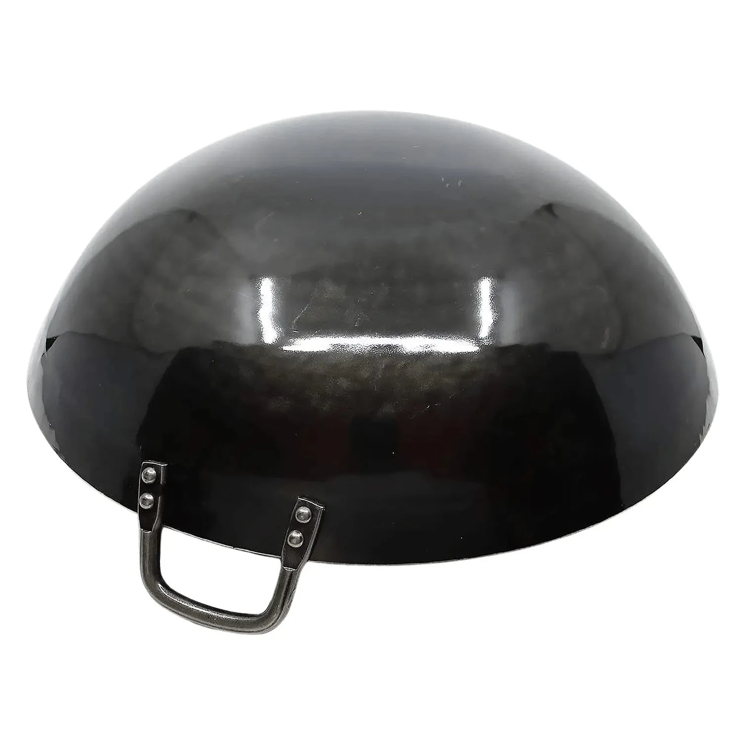 Yamada Hammered Iron Double-Handle Deep Wok (1.2mm Thickness) 4 Yamada Hammered Iron Double-Handle Deep Wok (1.2mm Thickness) - Image 2