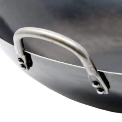 Yamada Hammered Iron Double-Handle Wok (1.2mm Thickness) -Kitchen Utensils Store YamadaHammeredIronDouble HandleWok 1.2mmThickness 4